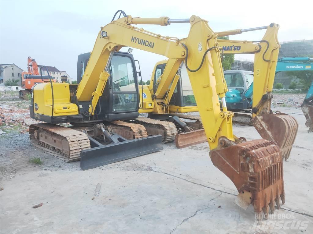 Hyundai R80-7 Vikšriniai ekskavatoriai