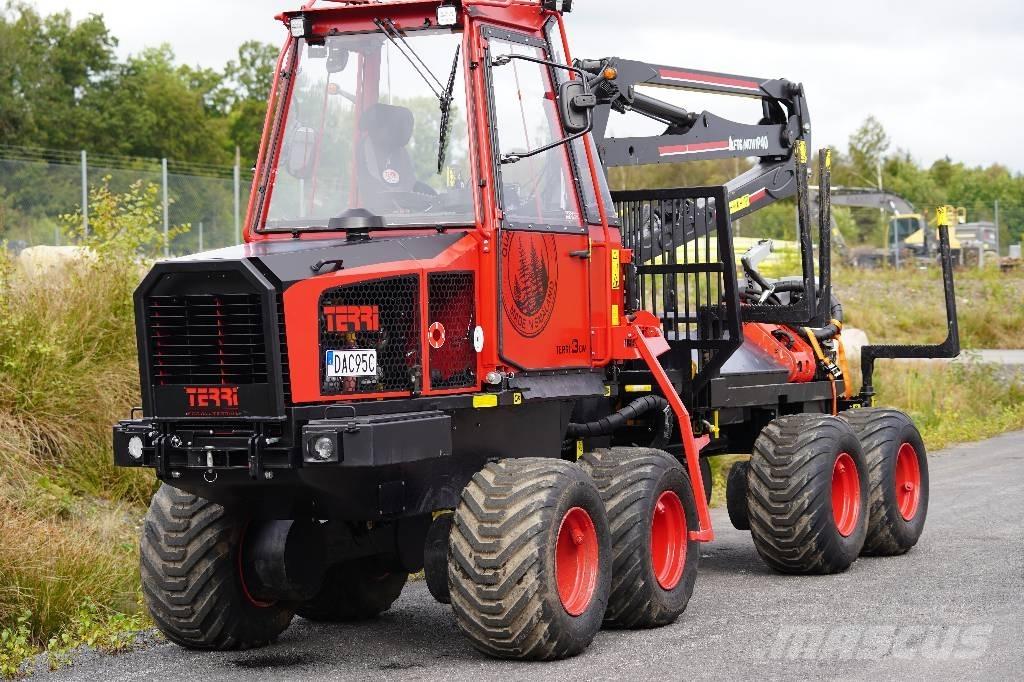 Terri 3 CW Miško technika (Harvesteriai)