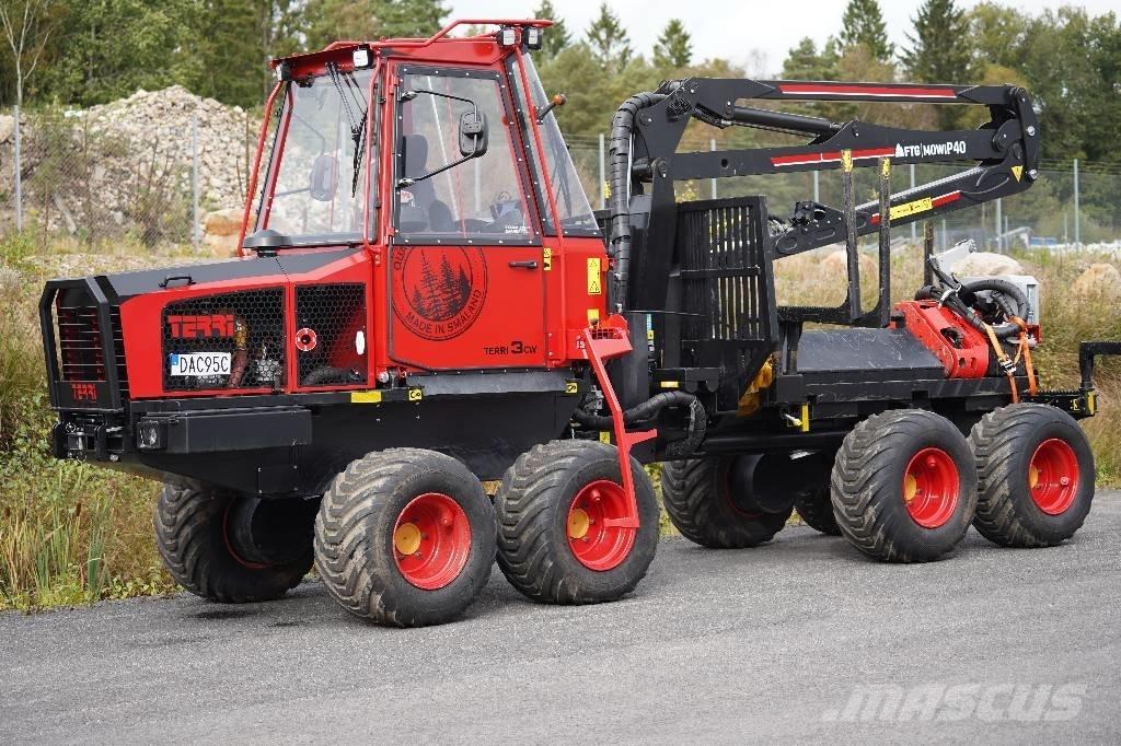 Terri 3 CW Miško technika (Harvesteriai)