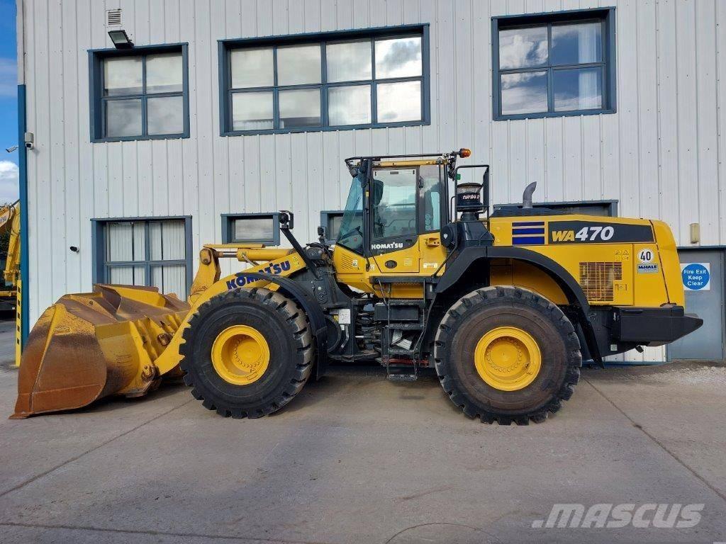 Komatsu WA470-8 Naudoti ratiniai krautuvai