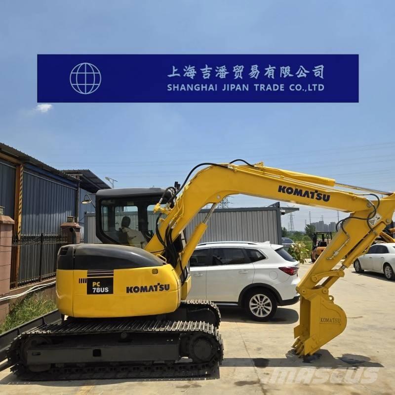 Komatsu PC 78 US Vikšriniai ekskavatoriai