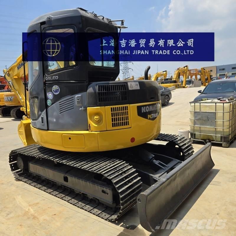 Komatsu PC 78 US Vikšriniai ekskavatoriai