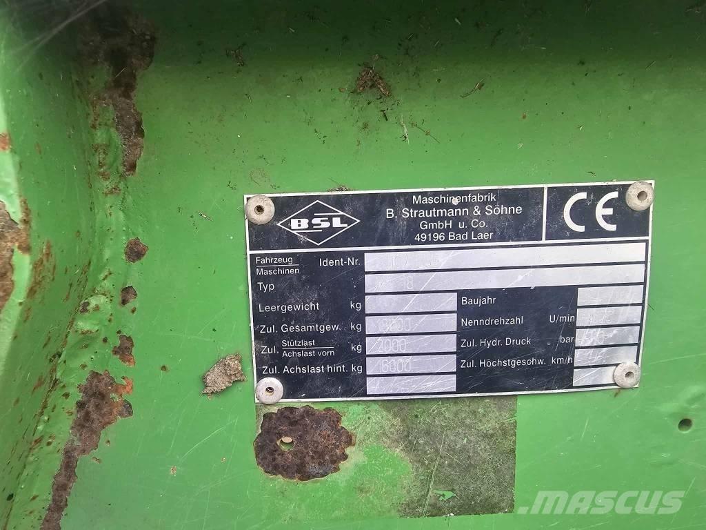 Strautmann VS18 Mėšlo barstytuvai