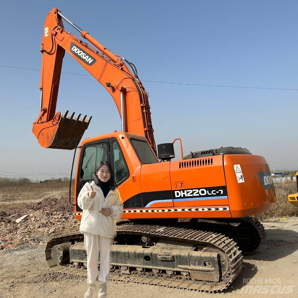 Doosan DH220LC-7 Vikšriniai ekskavatoriai