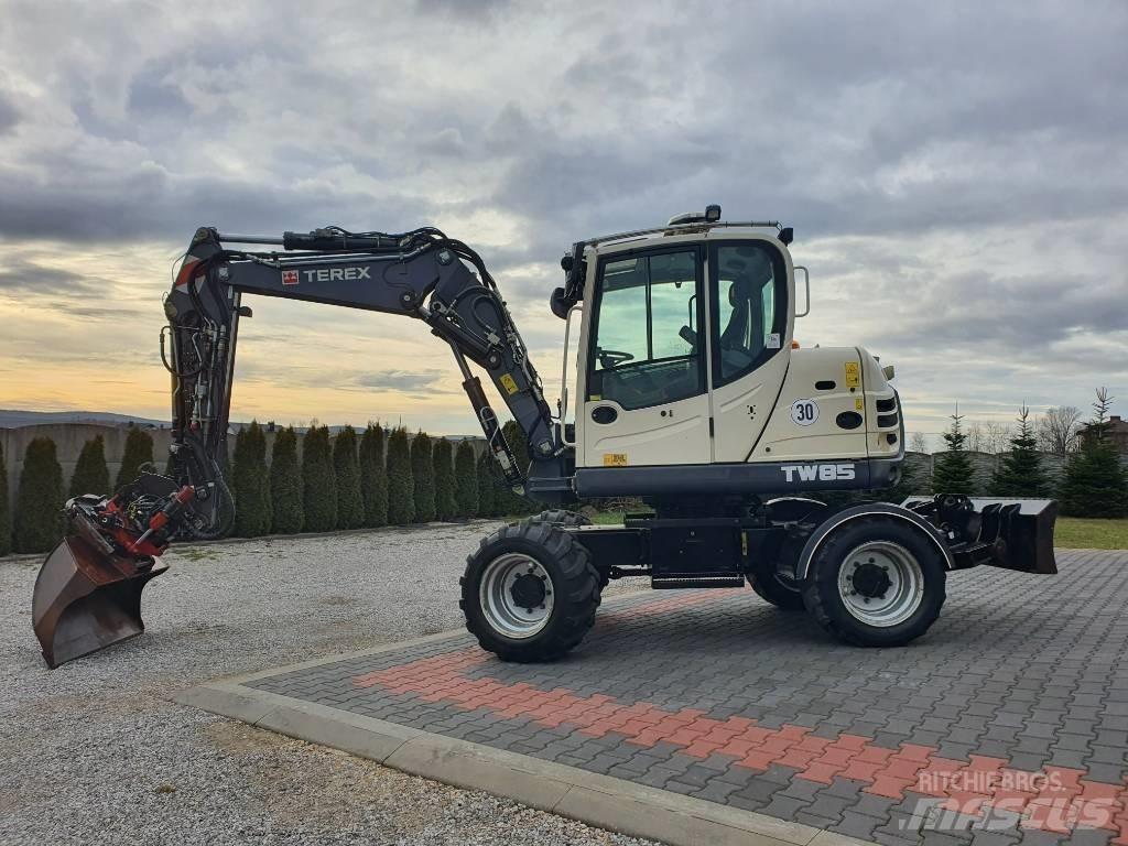 Terex TW 85 Ratiniai ekskavatoriai