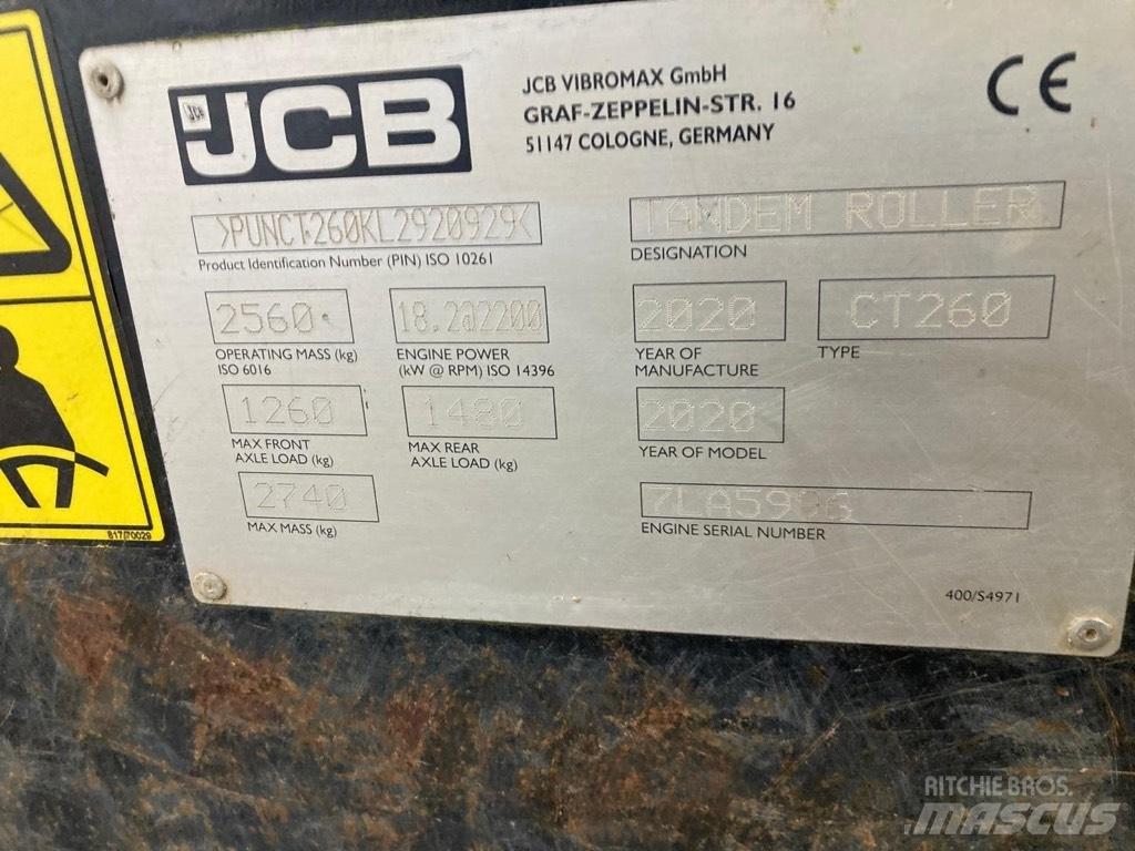 JCB CT 260-120 Porinių būgnų volai