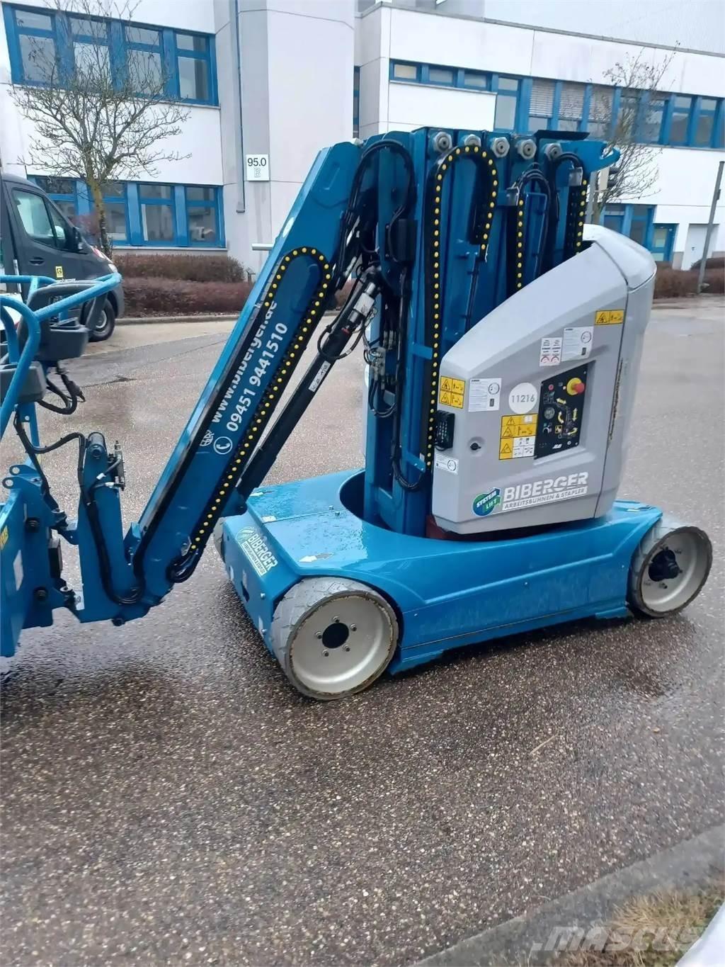 JLG Toucan 12E+ Kiti keltuvai ir platformos