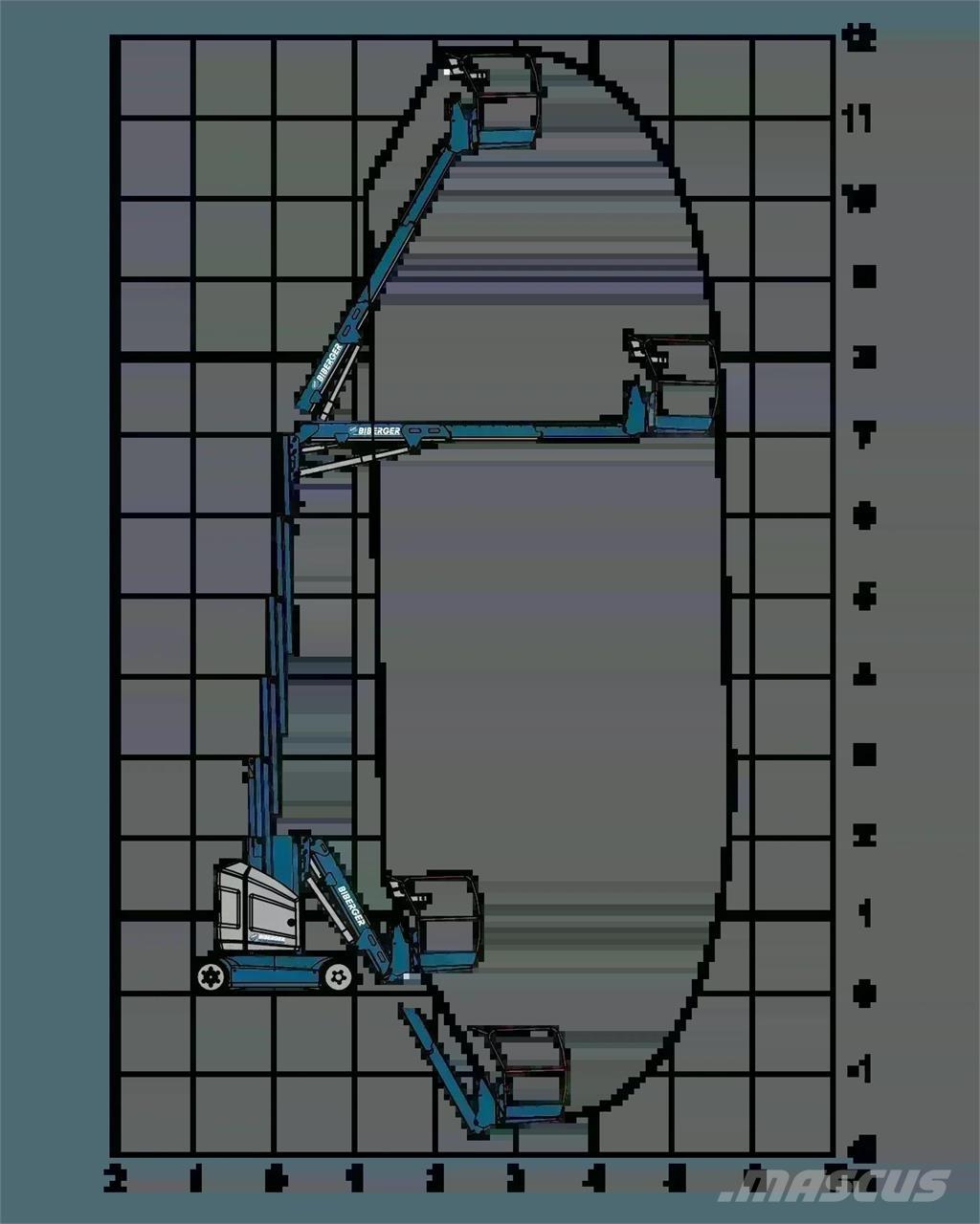 JLG Toucan 12E+ Kiti keltuvai ir platformos