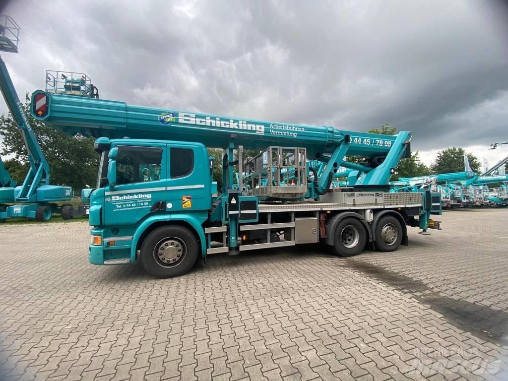Ruthmann T 480 3A Ant vilkikų montuojamos kėlimo platformos