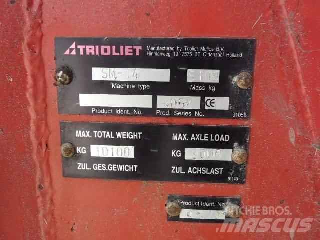 Trioliet SM-14 Gyvulių šėrimo įranga