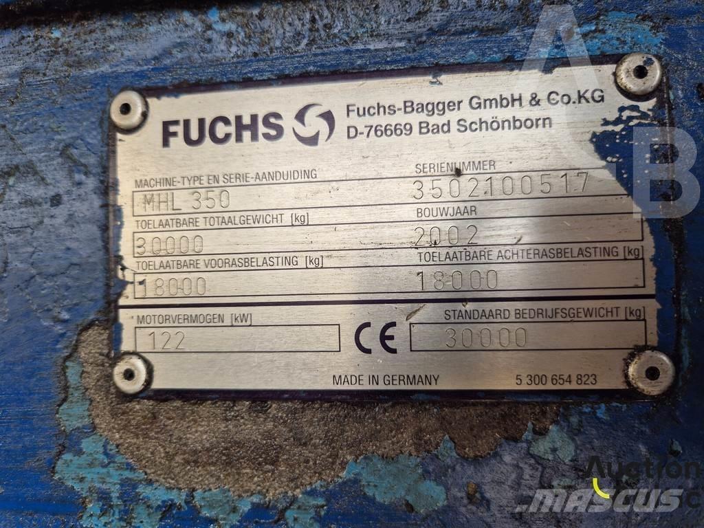 Fuchs MHL 350 Ratiniai ekskavatoriai