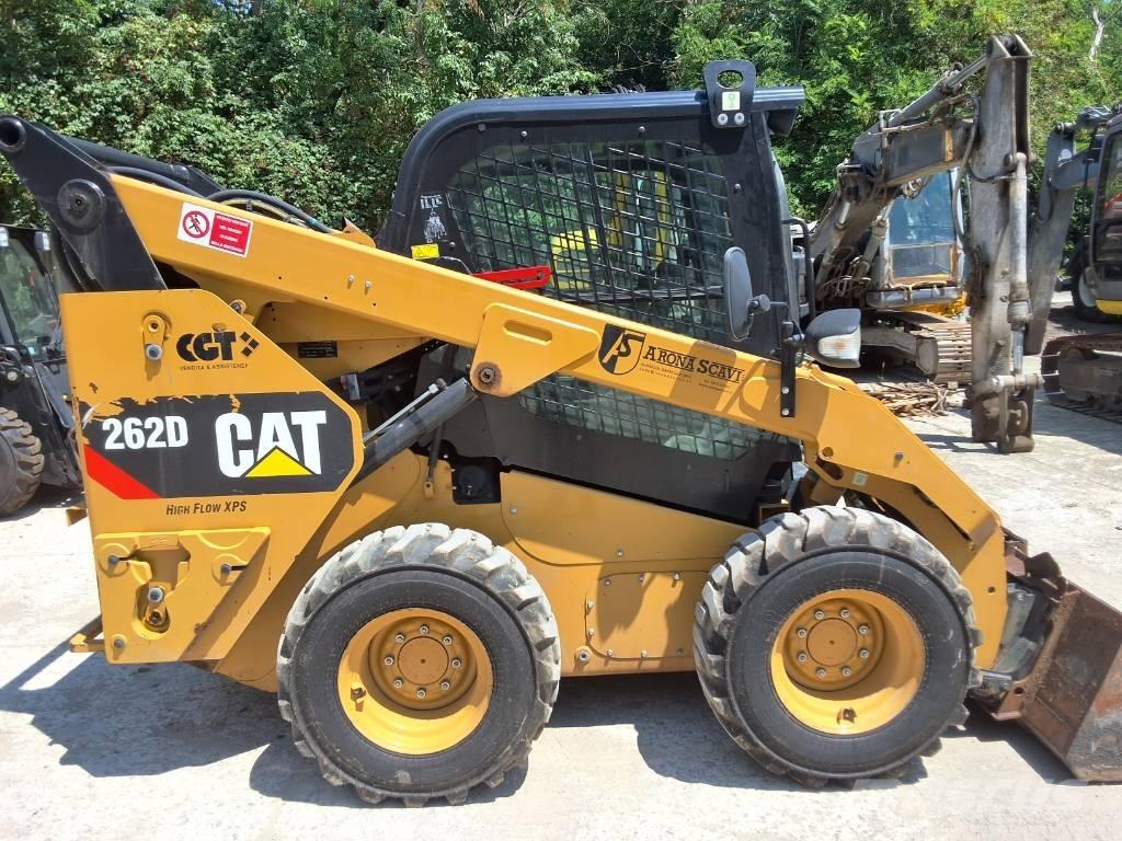 CAT 262 D Krautuvai su šoniniu pasukimu