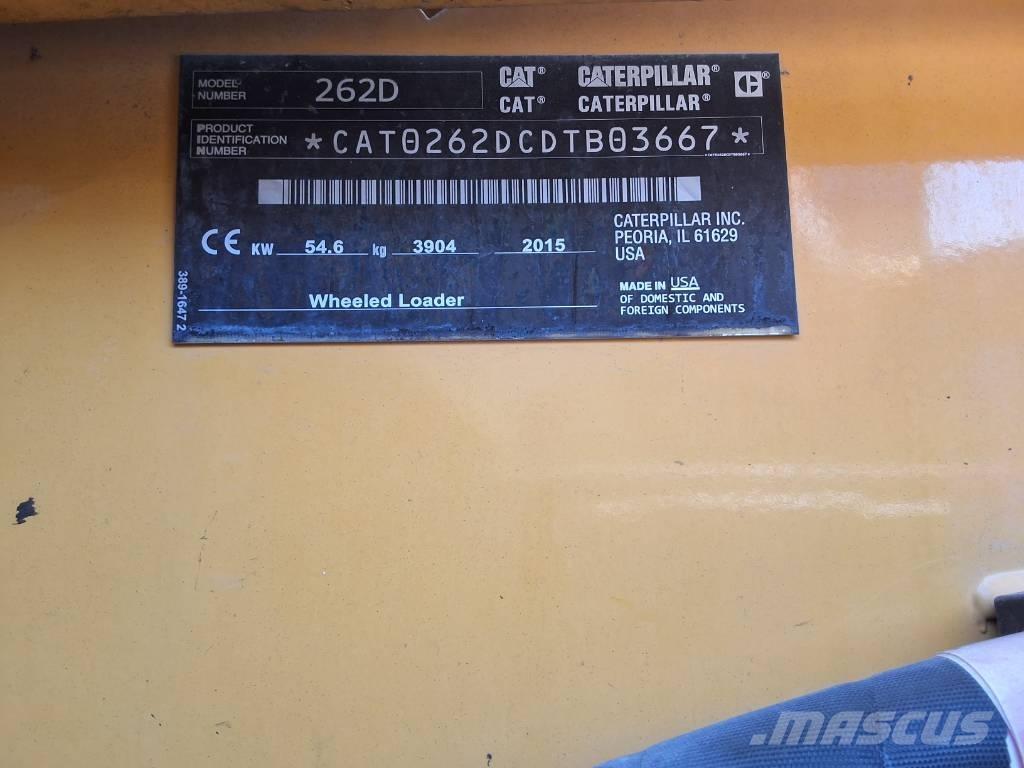 CAT 262 D Krautuvai su šoniniu pasukimu