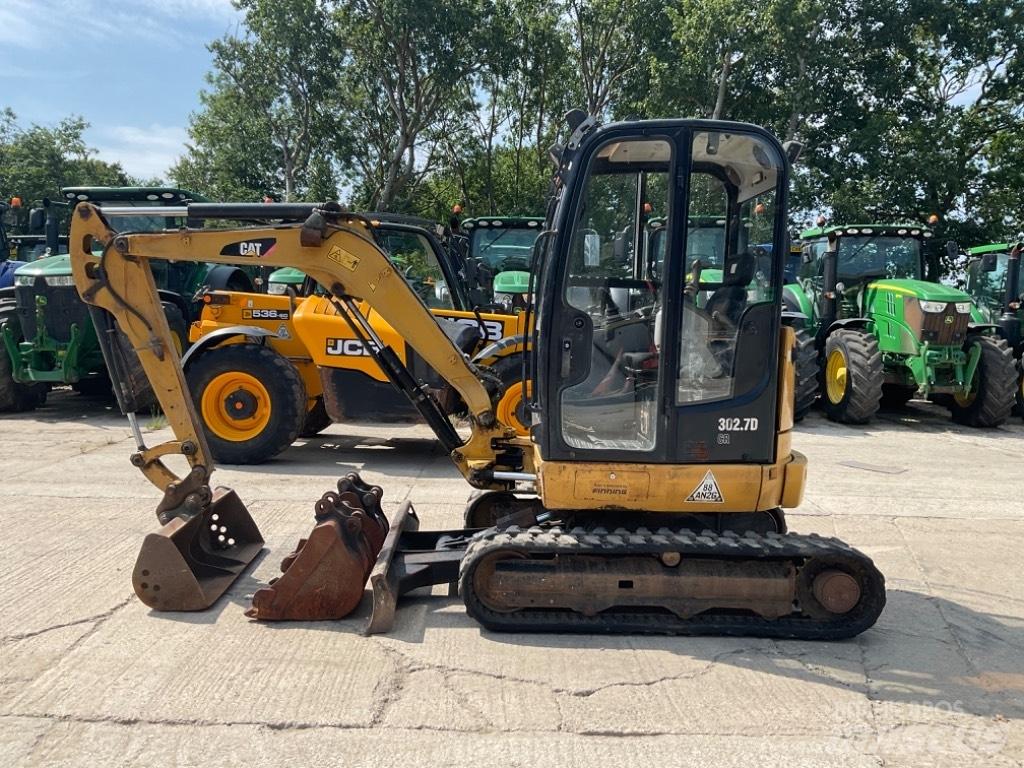CAT 302.7 D CR Mini ekskavatoriai < 7 t