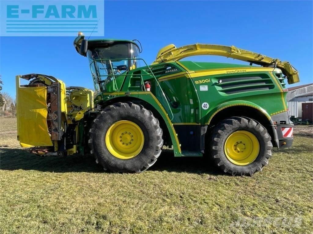 John Deere 8300 Pašarų ruošimo technika