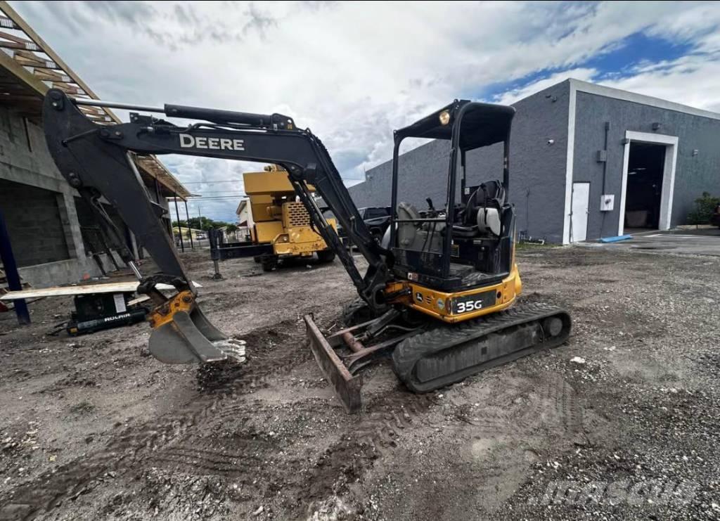 John Deere 35 G Vikšriniai ekskavatoriai