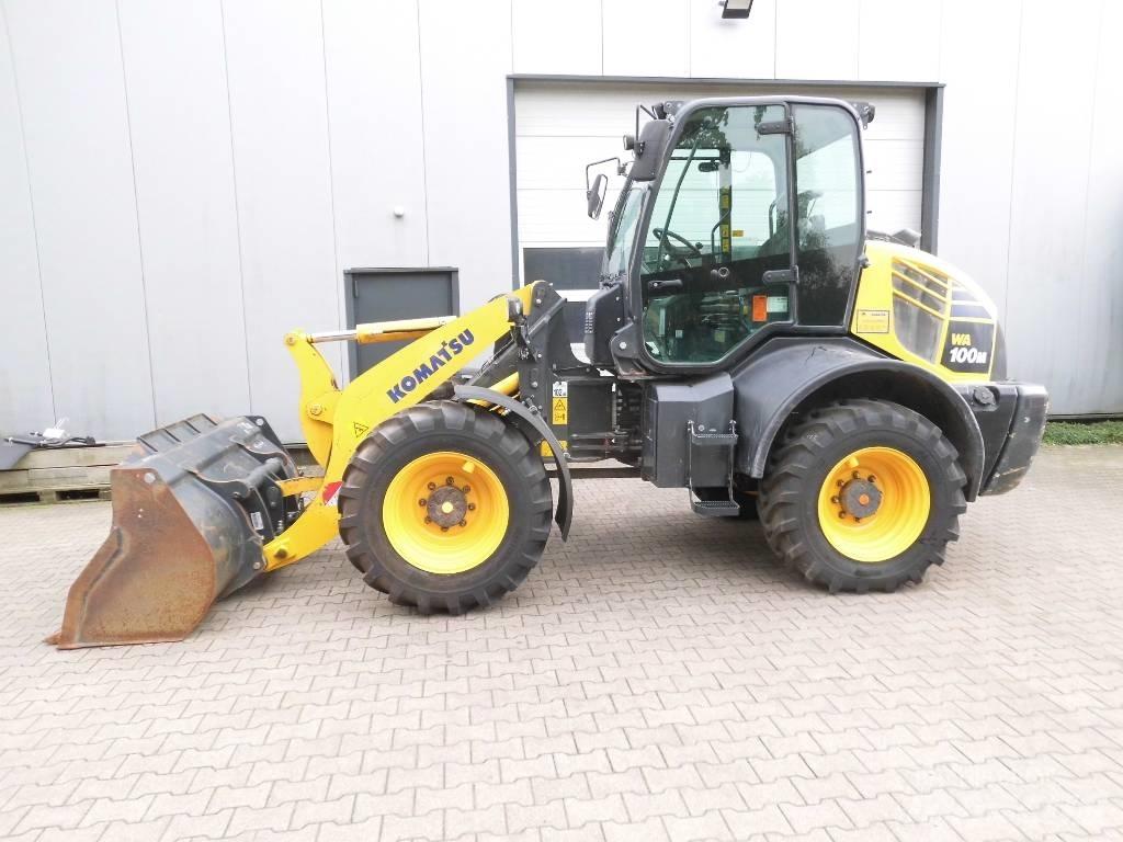 Komatsu WA 100 M-8 Naudoti ratiniai krautuvai