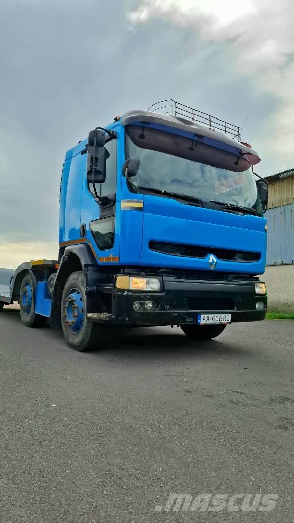 Renault Premium 340 Miško mašinų transportavimo sunkvežimiai