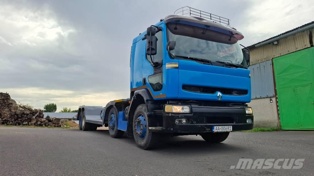 Renault Premium 340 Miško mašinų transportavimo sunkvežimiai