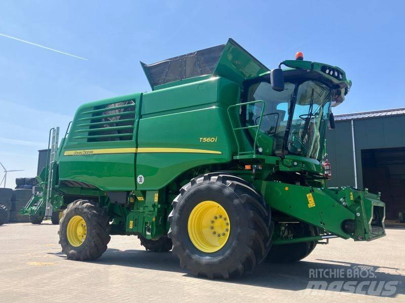 John Deere T 560 i Derliaus nuėmimo kombainai
