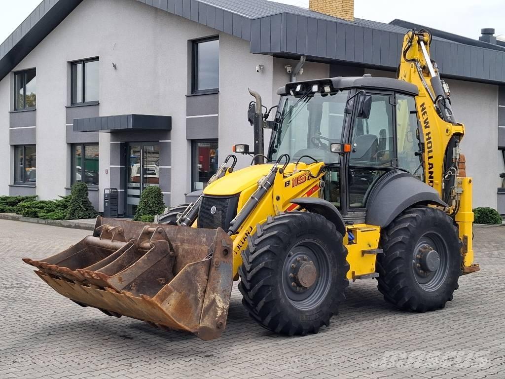 New Holland B 115 C Ekskavatoriniai krautuvai