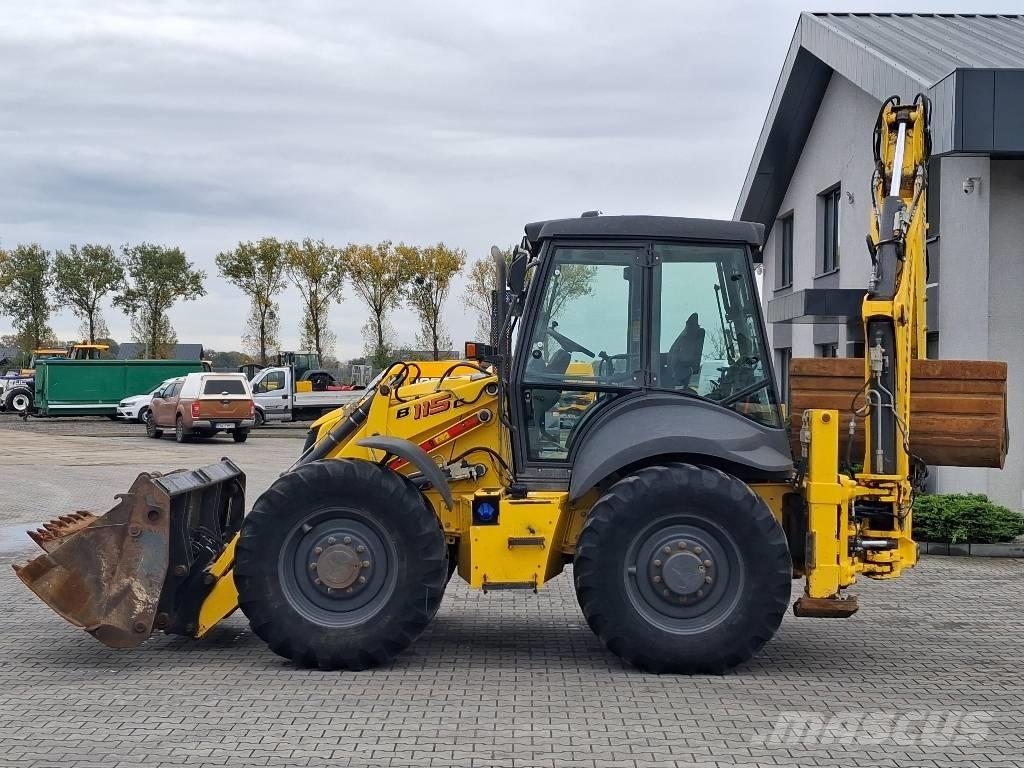 New Holland B 115 C Ekskavatoriniai krautuvai