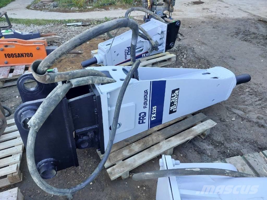 Hammer FX 225 Hidrauliniai kūjai / Trupintuvai