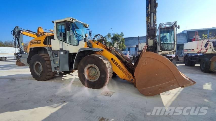 Liebherr L 556 Naudoti ratiniai krautuvai