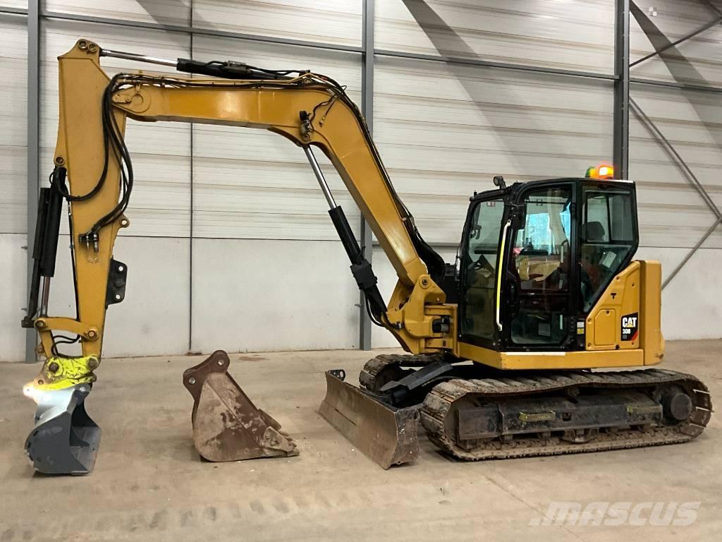 CAT 308 CR Vidutinės galios ekskavatoriai 7-12 t