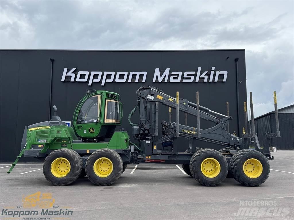 John Deere 1110G Naudoti miškovežiai (Forvarderiai)