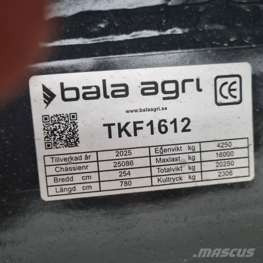 Bala TKF 1612 Grūdų vežimėliai