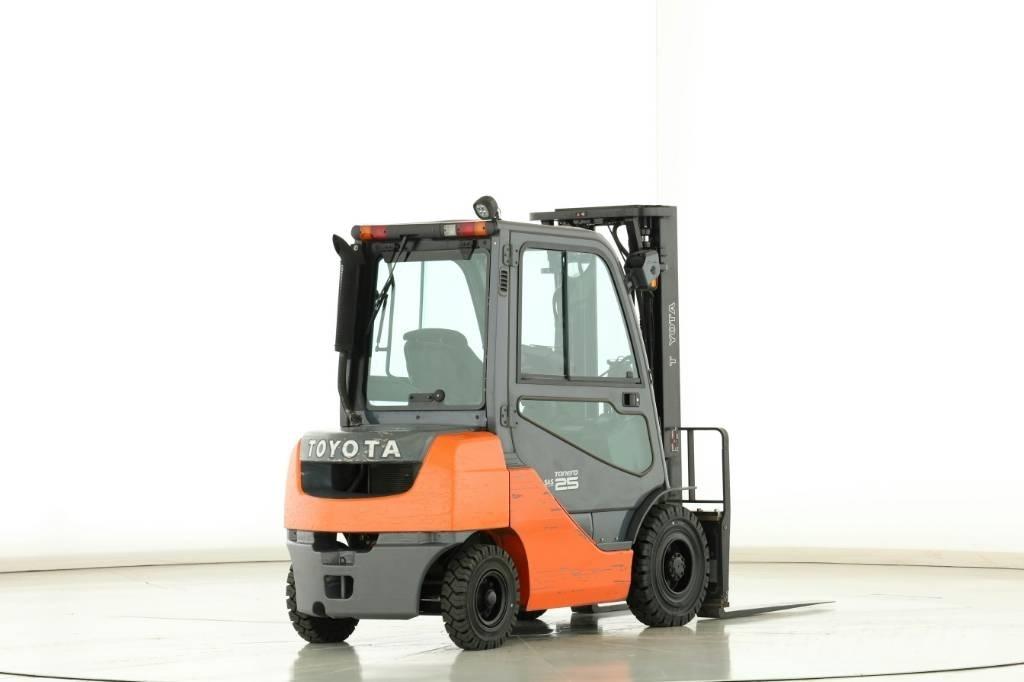 Toyota 02-8 FDF 25 Dyzeliniai krautuvai