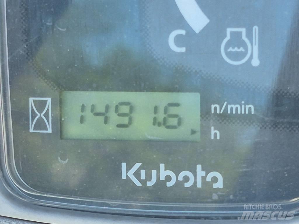 Kubota KX 018-4 Mini ekskavatoriai < 7 t