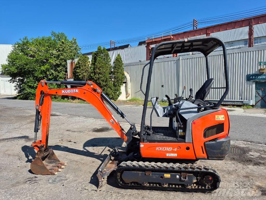 Kubota KX 018-4 Mini ekskavatoriai < 7 t