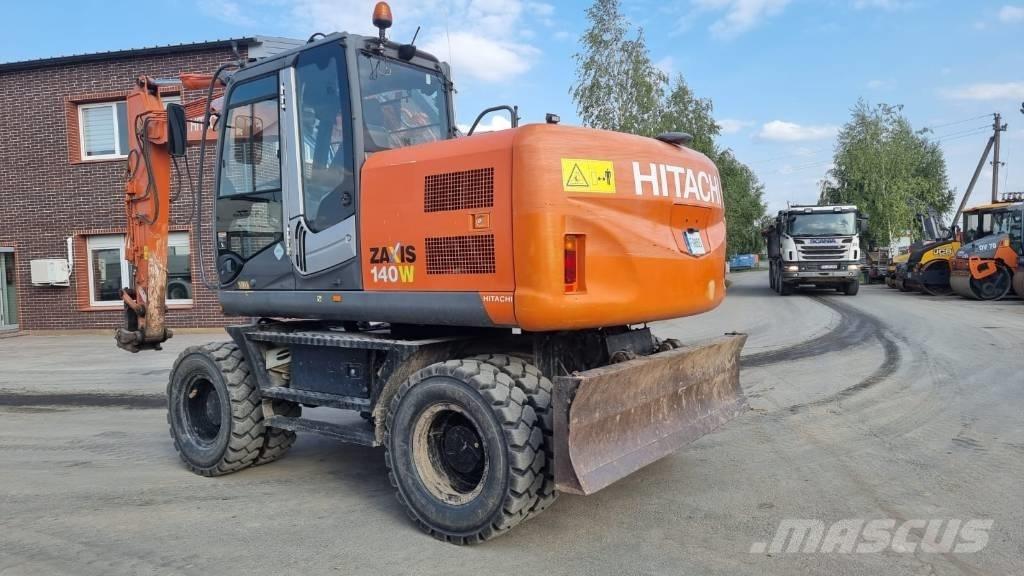 Hitachi ZX 140 W-3 Ratiniai ekskavatoriai