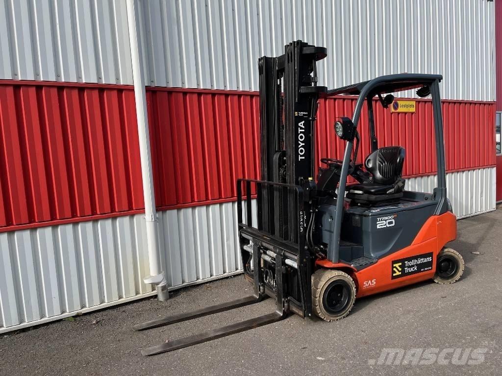 Toyota 8FBM20T Elektriniai šakiniai krautuvai