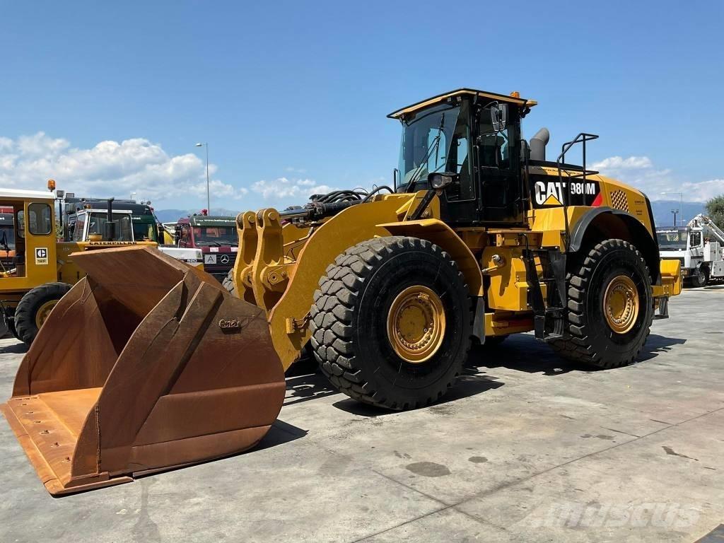 CAT 980M Naudoti ratiniai krautuvai