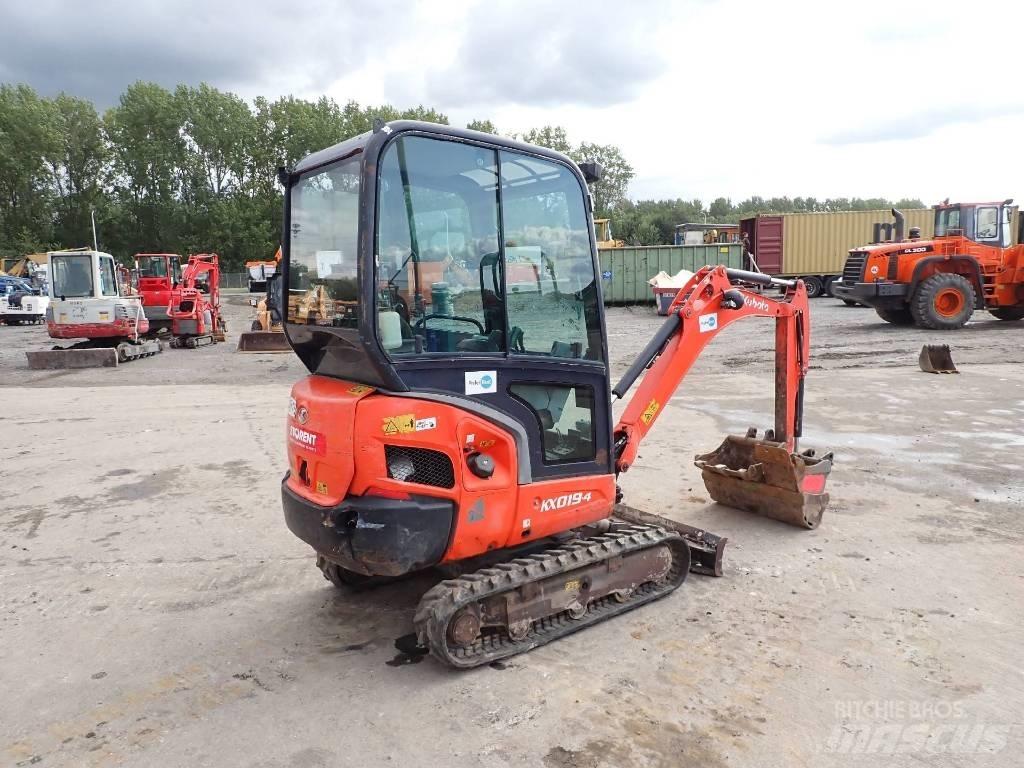 Kubota KX 019-4 Mini ekskavatoriai < 7 t