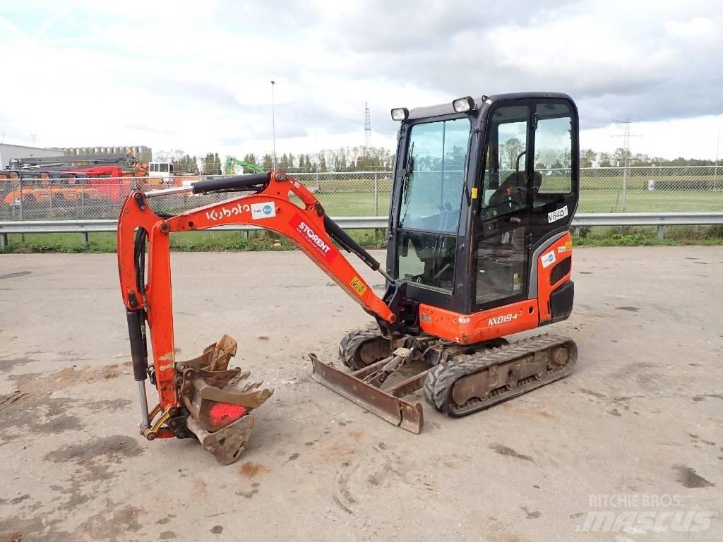 Kubota KX 019-4 Mini ekskavatoriai < 7 t