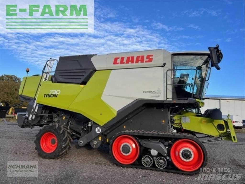 CLAAS trion 730tt Derliaus nuėmimo kombainai