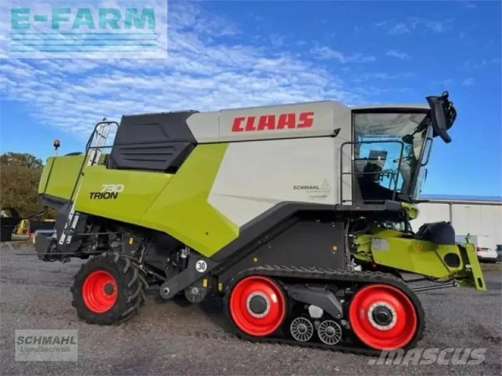 CLAAS trion 730tt Derliaus nuėmimo kombainai