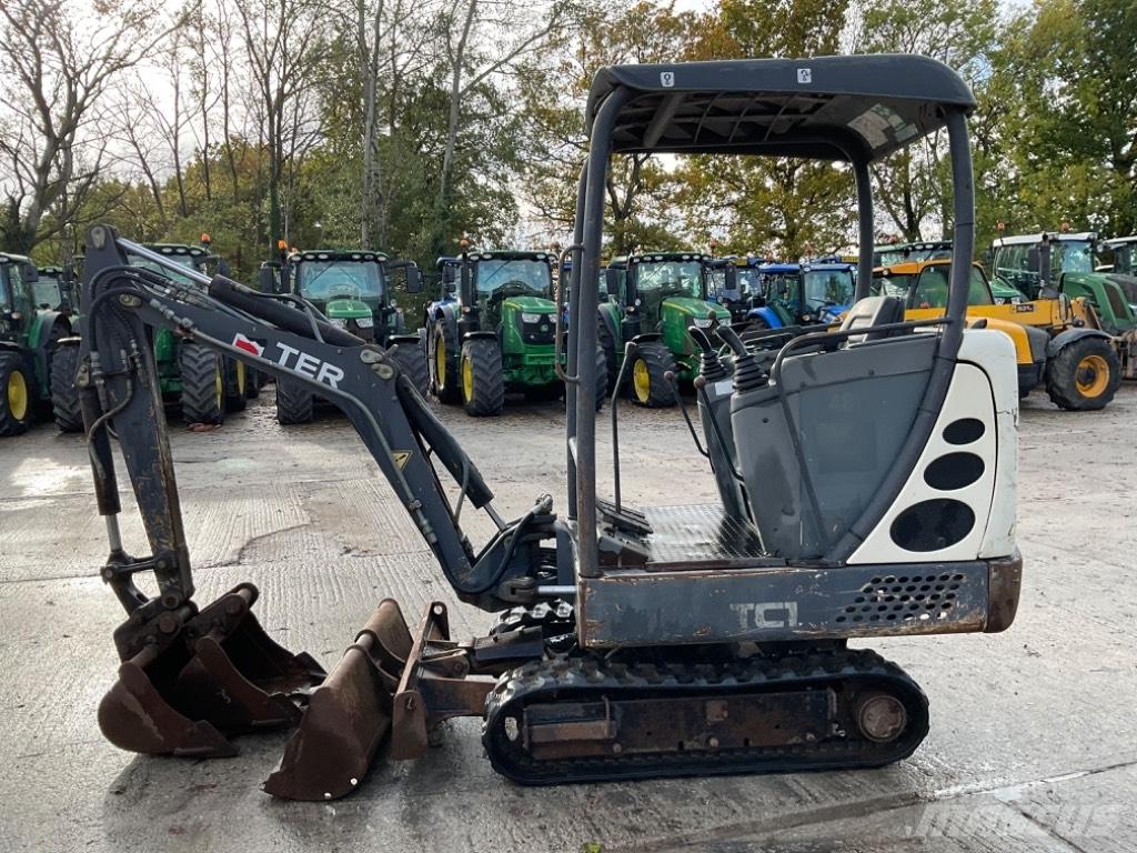 Terex TC 15 Mini ekskavatoriai < 7 t