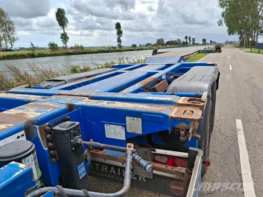 D-tec CT-60-05D Konteinerių puspriekabės