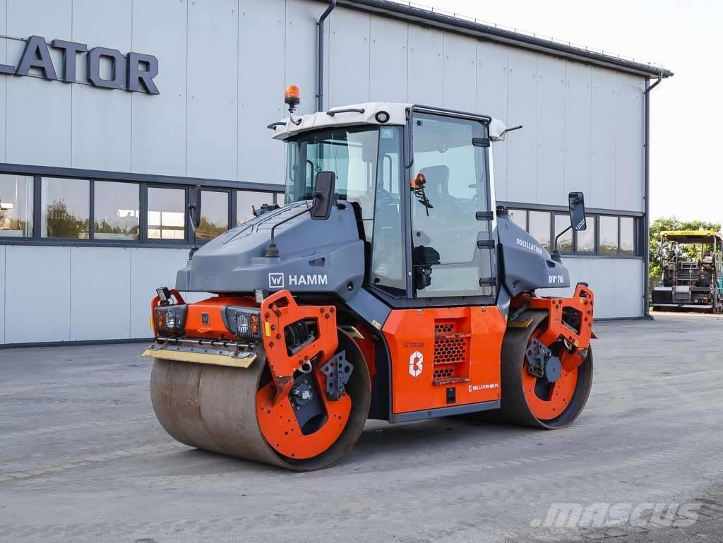 Hamm DV+ 70i VO-S Porinių būgnų volai