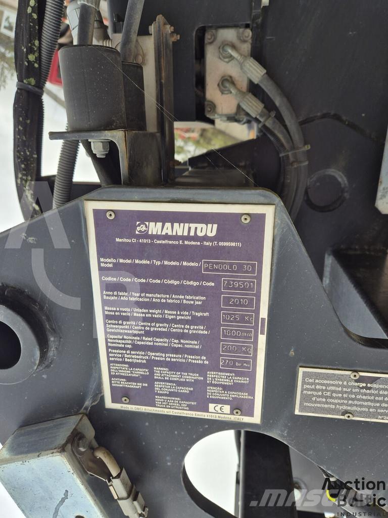 Manitou Pendolo 3D Kiti naudoti statybos komponentai