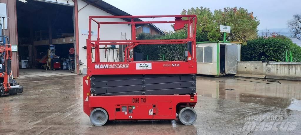 Manitou 100 SEC Žirkliniai keltuvai