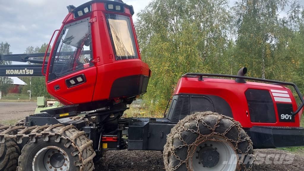 Komatsu 901 Miško technika (Harvesteriai)