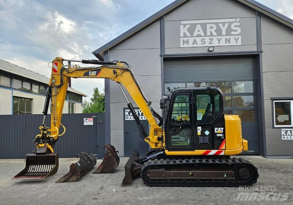 CAT 308 E 2 CR Vidutinės galios ekskavatoriai 7-12 t