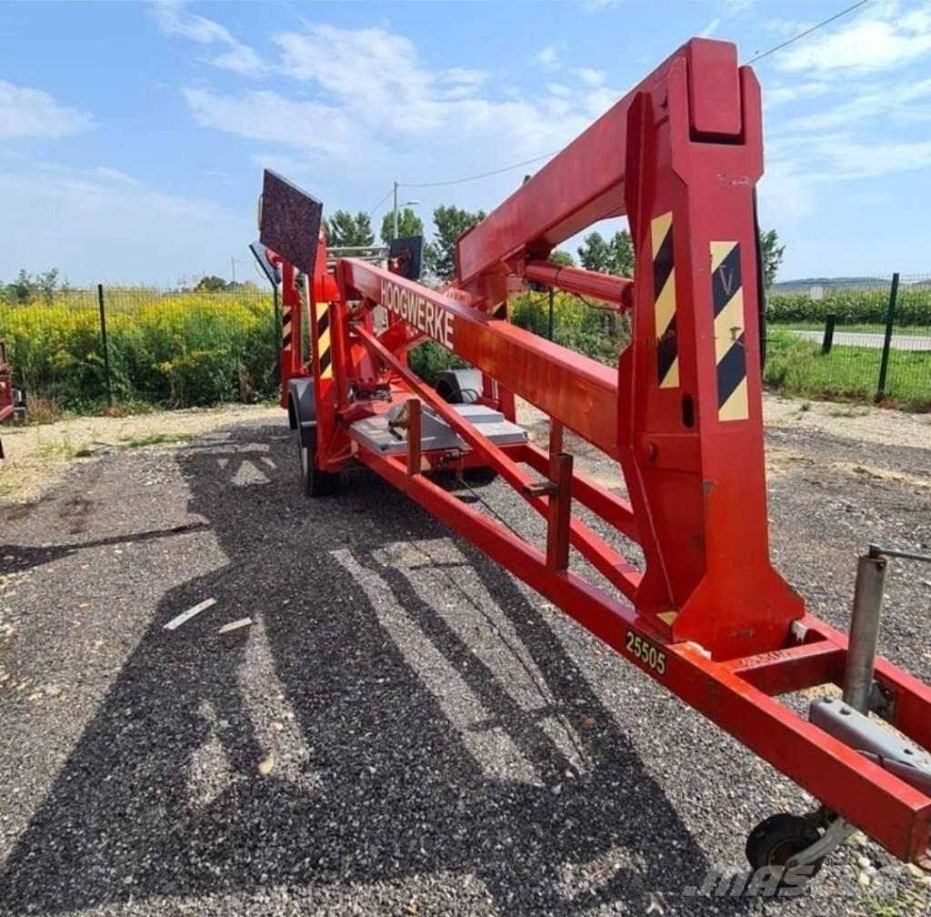 Sky High 1800 Ant priekabų montuojamos kėlimo platformos