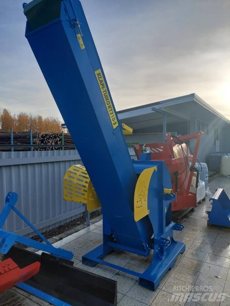 Klapituiko KT 210-3 Medžių skaldymo, pjovimo ir lupimo įrengimai